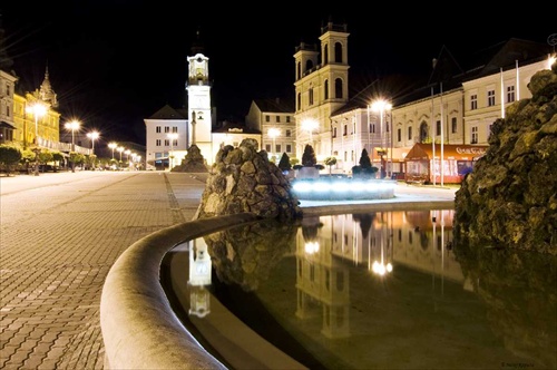 Banská Bystrica v noci