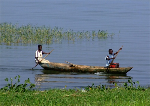 Mladí rybári