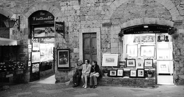 pohodicka v San Gimignano