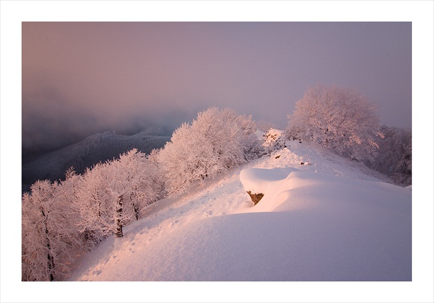 Malé Karpaty pod snehom
