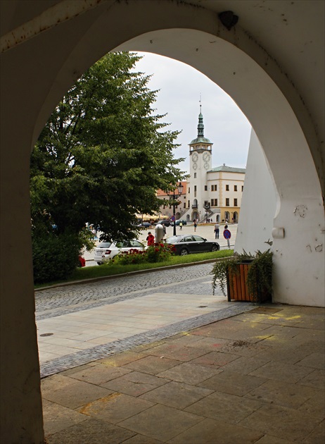 pohľad na Veľké námestie - Kroměříž