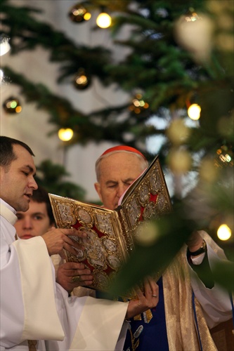 Novoročná svätá omša v Dóme sv. Martina v Bratislave