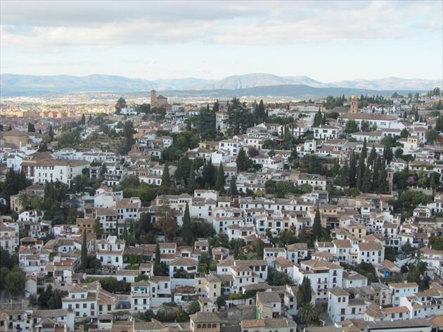 Výhľad z Alhambry