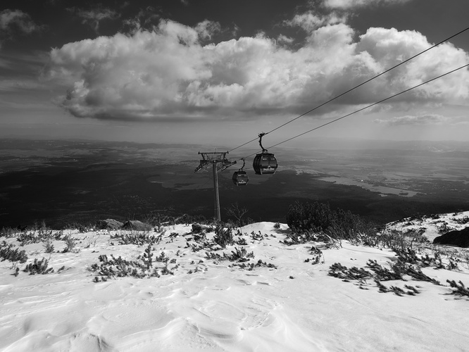 Skalnaté pleso 🖤🤍 