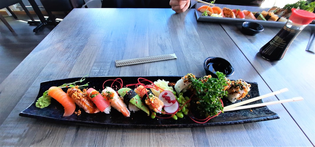 Sushi v Goteborgu