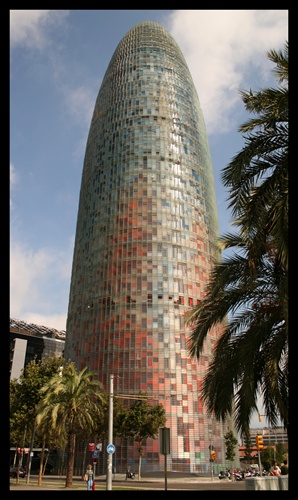 Budova vodární - Barcelona