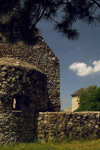 Zrúcanina kostola v Haluziciach