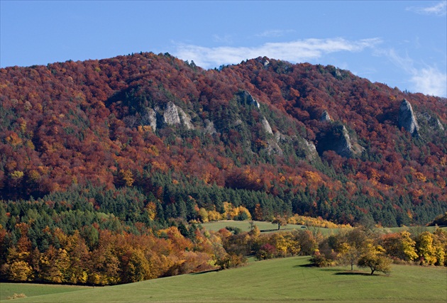 Jeseň nad Súľovom