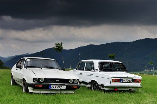 Bieli krásavci (Ford Capri a Lada 1500s)