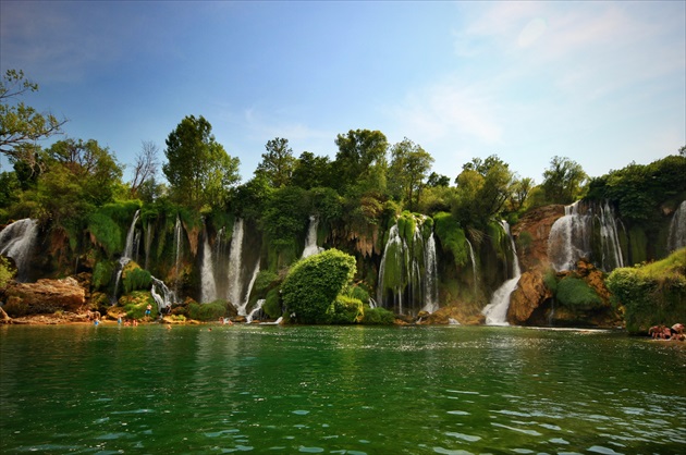 Vodopád Kravice - Bosna a Hercegovina