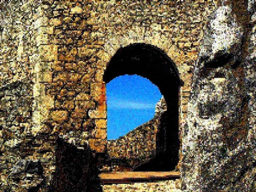 Brána v Spišskom hrade