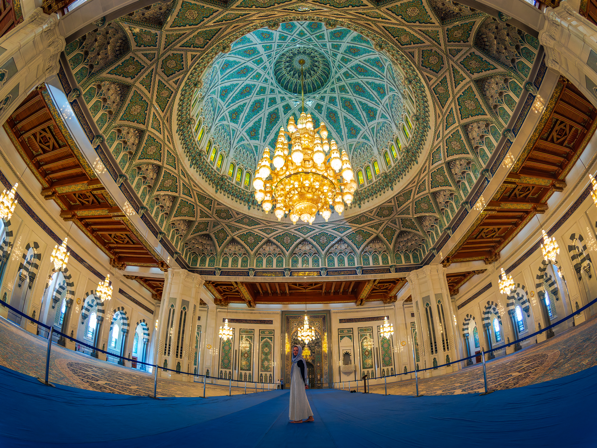 Sultan Qaboos Grand Mosque Muskat