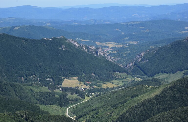 Pohľad do Vrátnej doliny