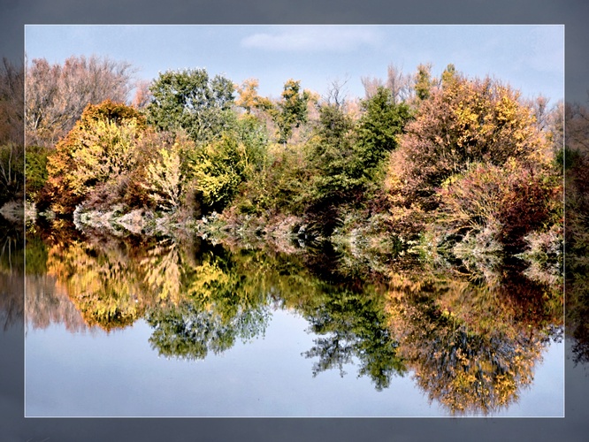 Jeseň na Biskupickom kanáli