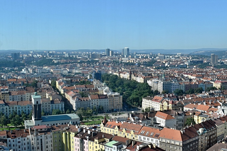 Výhľad na Prahu