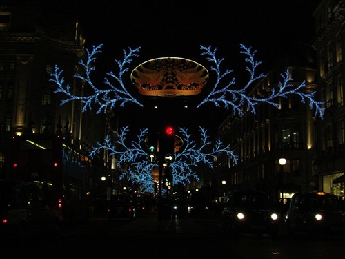 London Christmas decoration IV.