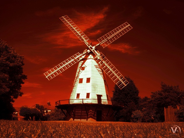 Infrared dream Windmill