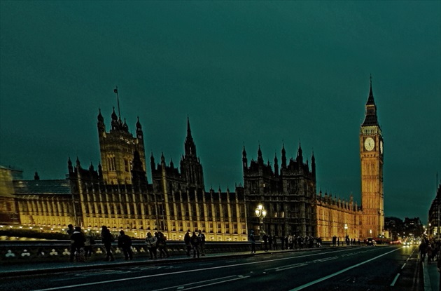 Houses of Parliament (Westminster) nostalgia