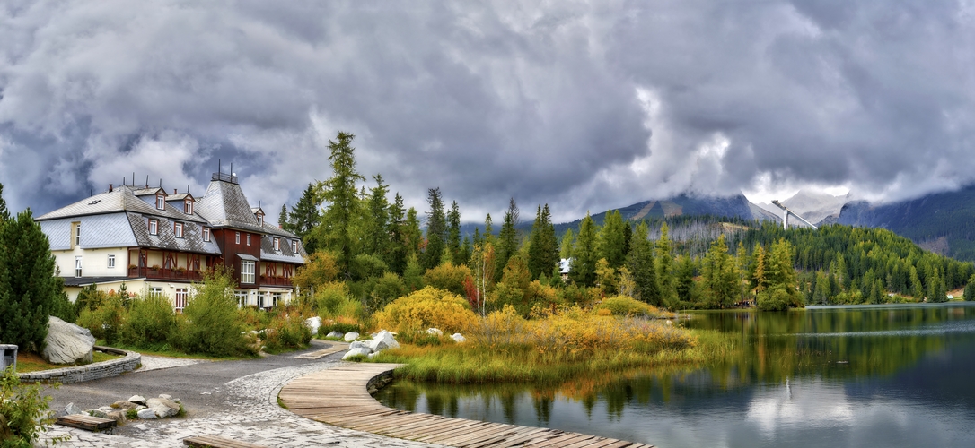 Štrbské pleso.