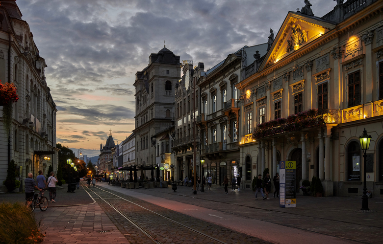 Večer pri Starej radnici (Košice).