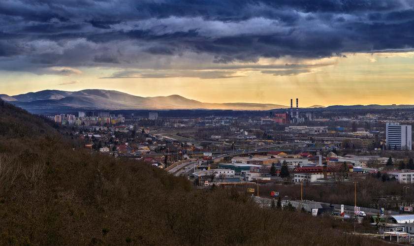 Košice poobede.