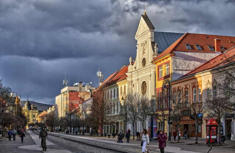 Košice - Hlavná ulica.