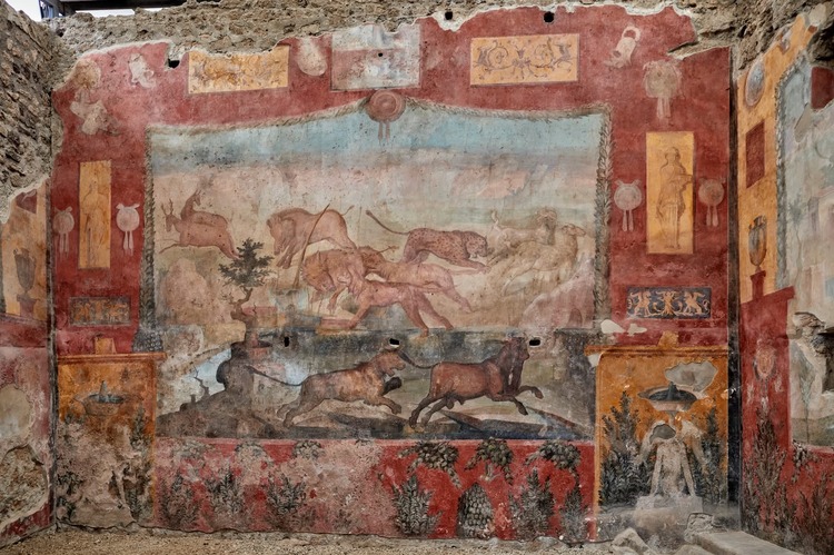 Pompeje.