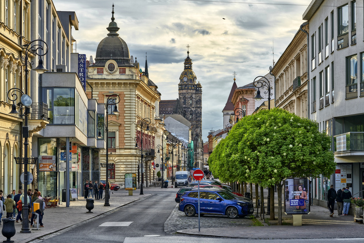 Košice, Mlynská ulica.