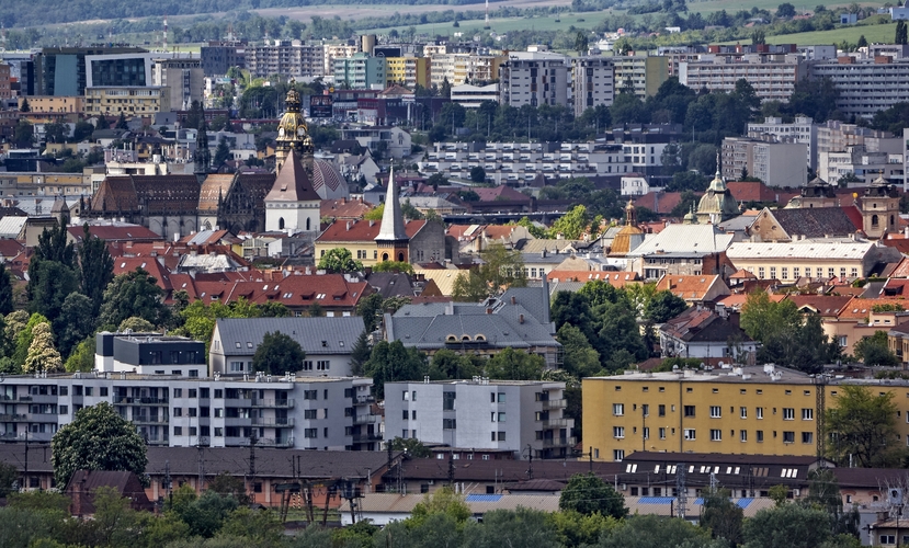 Košice z Furče