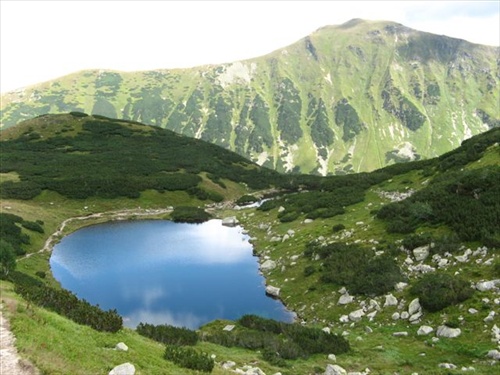 prírodné zrkadlo Západné Tatry