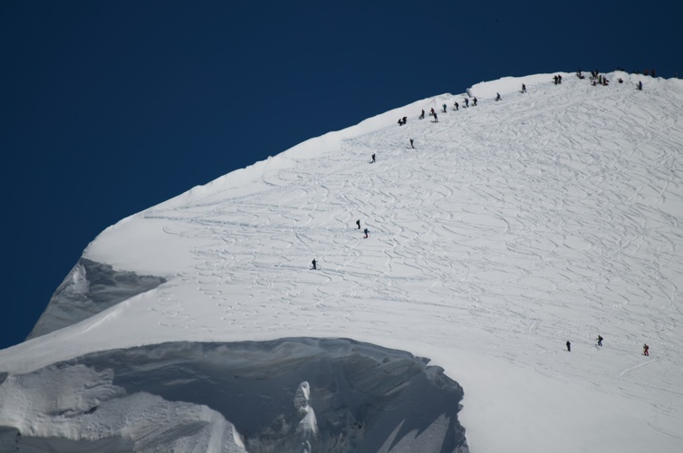 Skialp v Alpách
