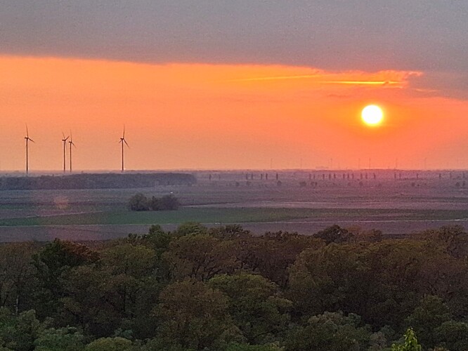 Západ v saharskom piesku