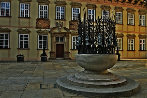 Nádvorie Novej radnice, Brno