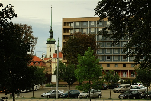 Veža kostola sv. Jakuba - Brno