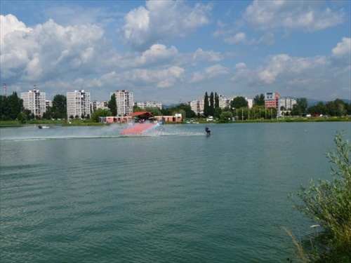 Košice, Sídl.Nad jazerom v lete