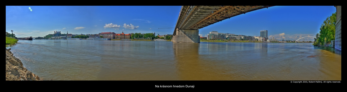 Na krásnom hnedom Dunaji