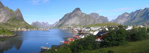 mestečko vo fjorde