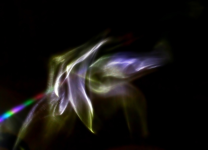 Trochu dymu zo sviečky 