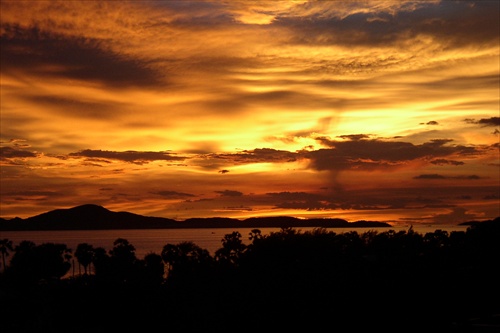Zapad slnka, Thajsko Pattaya