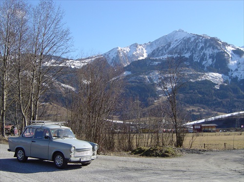 marec v rakúskych Alpách