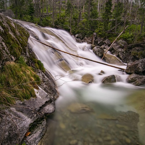 Vodopády studeného potoka 