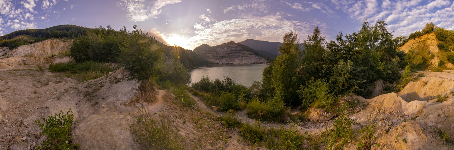 Šútovské/Kraĺovanské jazero panoráma