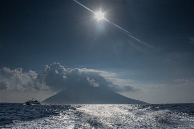 vulkán Stromboli