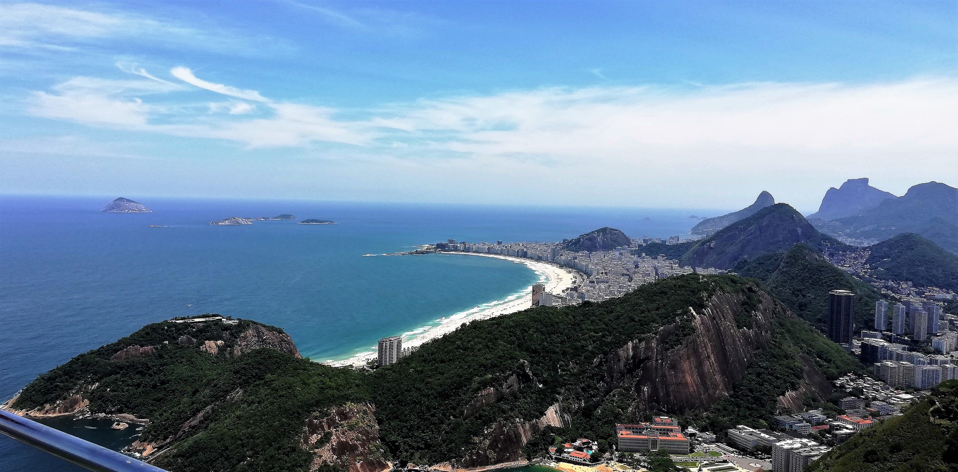 Rio - Pohľad na Copacabanu