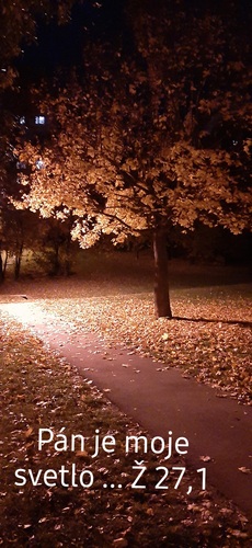 Pán je moje svetlo ... Ž 27, 1