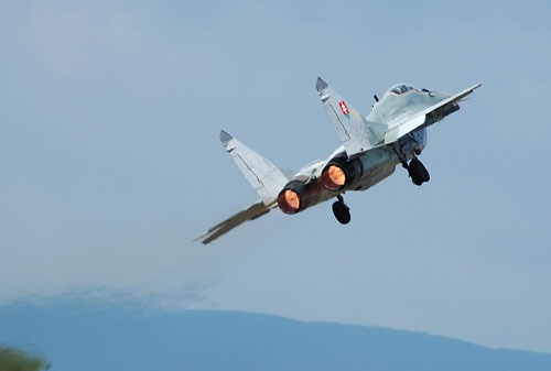 MiG-29 - forsáž