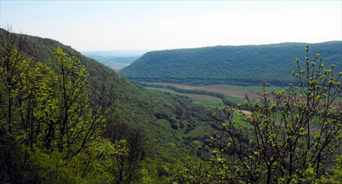 Pohľad z Plešiveckej planiny