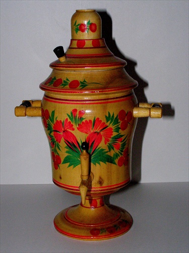 Drevený samovar