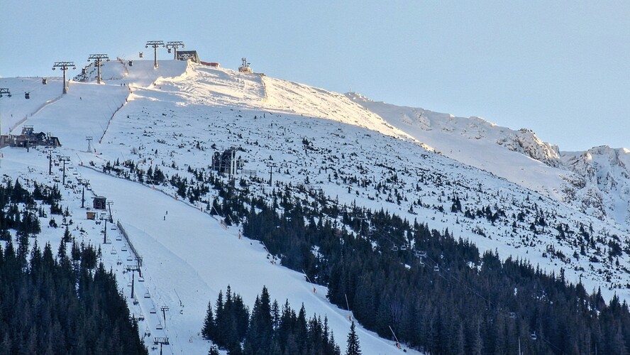 z Jasnej jasný Chopok