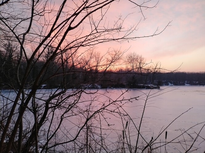 Zore a ružový Malý Draždiak